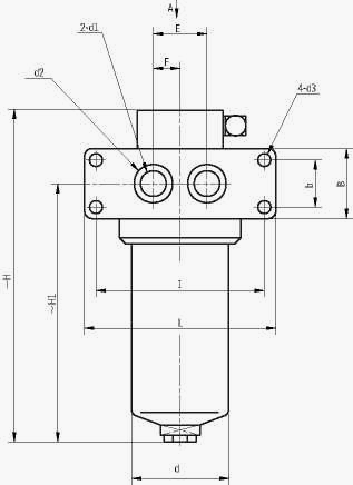 ZU-H、QU-H系列壓力管路過濾器板式連接1